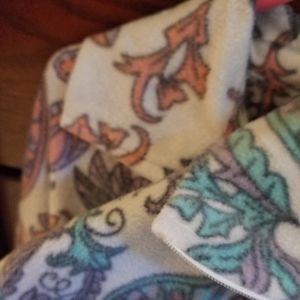 Two night robes! One pink paisley and blue paisley size 2X soft flannel feel.